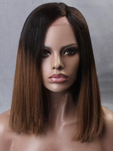 Medium Length Human Hair Wigs Caucasian Full Lace Flexibility African American Human Hair Curly Wig