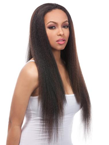 Long Wig Human Hair Remy Human Hair 24 Inches Lace Front Modern Wigs For Black Womens