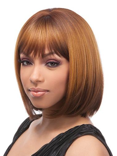 Lace Wigs Chin Length Remy Human Hair 12 Inches Lace Front Wigs For Black Women For Sale