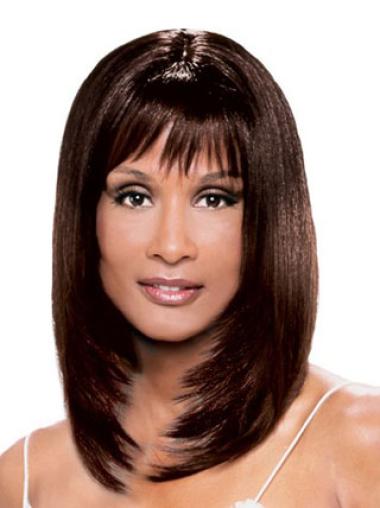 Human Hair Medium Wigs Auburn Straight 14 Inches Beverly Johnson Human Hair Wigs Review