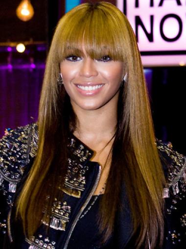 Human Hair Wigs Long Celebrity Lace Front Wigs Straight Remy Human Hair Sassy