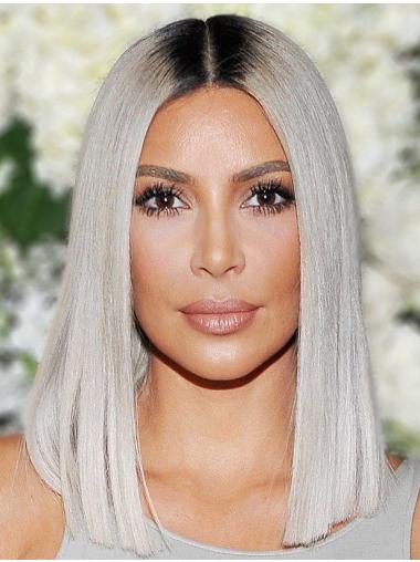 Straight Bob Wigs Shoulder Length Straight Bobs Full Lace Hairstyles Kim Kardashian Wigs