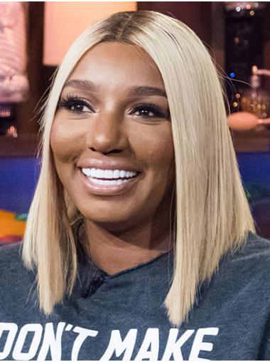 Wigs Lace Shoulder Length Synthetic Lace Front Shoulder Length Without Bangs Modern 14" Nene Leakes Wigs