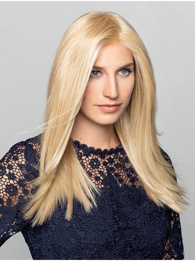 Long Blonde Wig Human Hair Straight Monofilament Blonde Remy Human Hair Long Wigs For Women