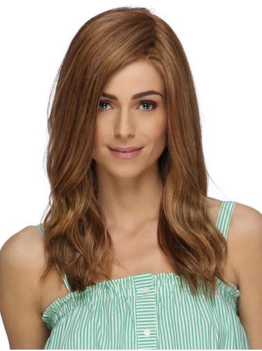 Long Wavy Wig Long Hairstyles Brown Synthetic Without Bangs Lace Front Wigs
