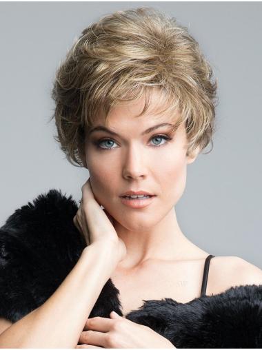 Short Curly Hair Wigs Curly Blonde Short 8" Gorgeous Classic Wigs
