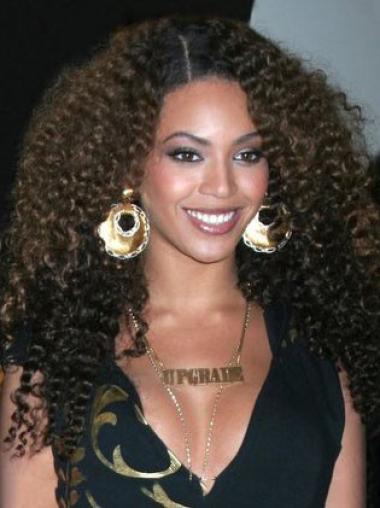 Long Hair Wigs For Women Brown Without Bangs Long Stylish Beyonce Lace Wig