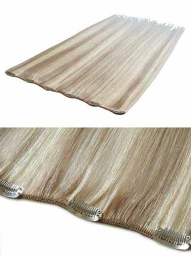 Exquisite Blonde Remy Human Hair Straight Extensions And Wigs