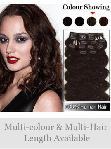 Auburn Wavy Exquisite Professional Human Hair Extensions