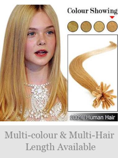 Fashionable Remy Human Hair Nail/U Tip Hair Extensions