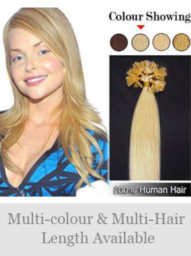 Gorgeous Remy Human Hair Nail/U Tip Hair Extensions