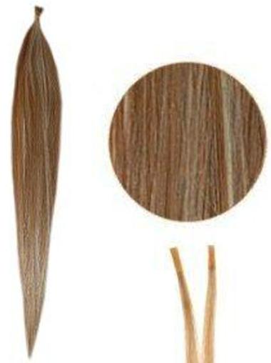 Natural Straight Brown Hair Extensions For Older Ladies