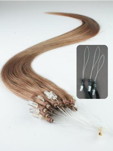 Brown Cheap Micro Loop Ring Hair Extensions