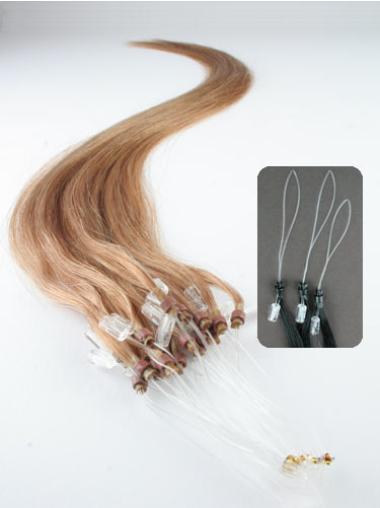 Blonde Sleek Micro Loop Ring Hair Extensions