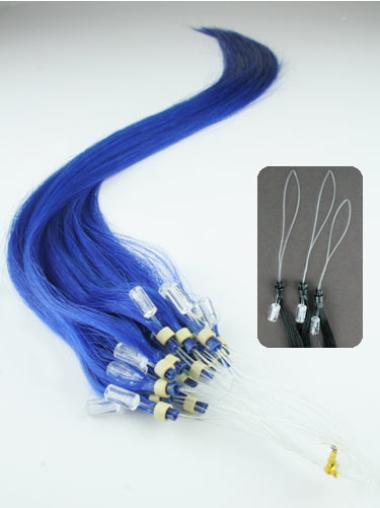 Modern Black Remy Human Hair Micro Loop Ring Hair Extensions