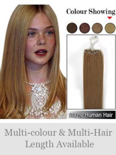 Brown Remy Human Hair New Micro Loop Ring Hair Extensions