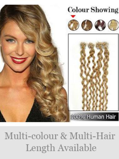Curly Discount Micro Loop Ring Hair Extensions