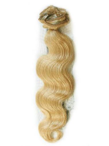 Blonde Wavy Ideal Hair Extension For Short Hair