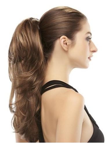 Synthetic Brown Wavy Amazing Ponytails