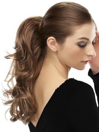 Brown Long Synthetic Beautiful Ponytails