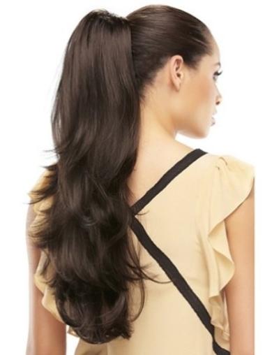 Brown Long Synthetic Fabulous Ponytails