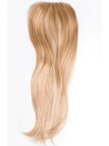 Long Straight Blonde Stylish Clip In Human Hair Wigs