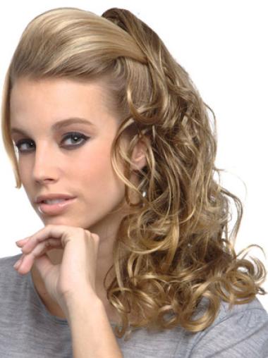 Long Blonde Gorgeous Clip In Wigs Online Curly