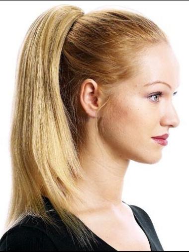 Blonde Straight Synthetic Designed Ponytails
