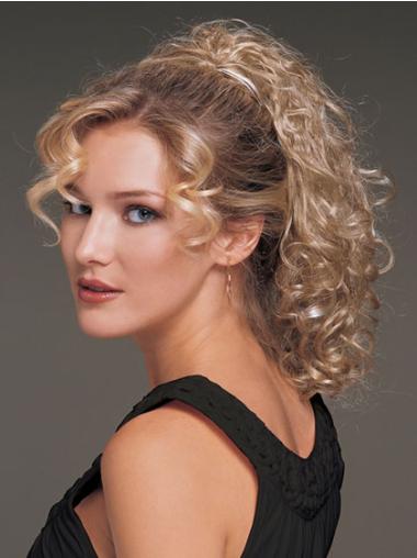 Blonde Curly Synthetic Best Ponytails