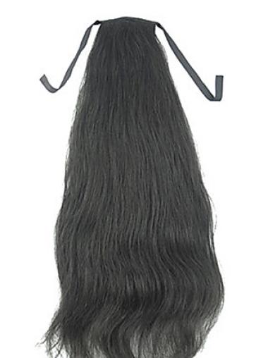 Long Soft Ponytails For Black Hair