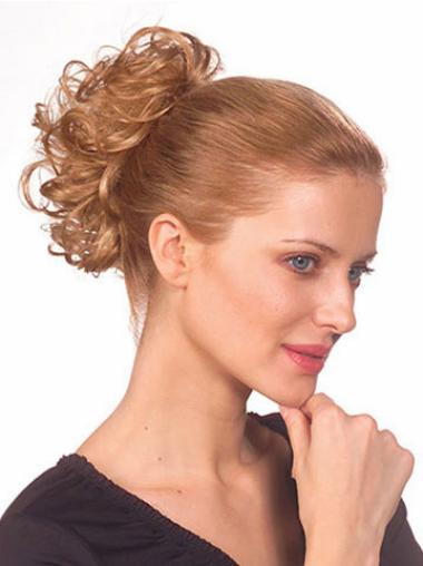 Blonde Wavy Synthetic No-Fuss Ponytails