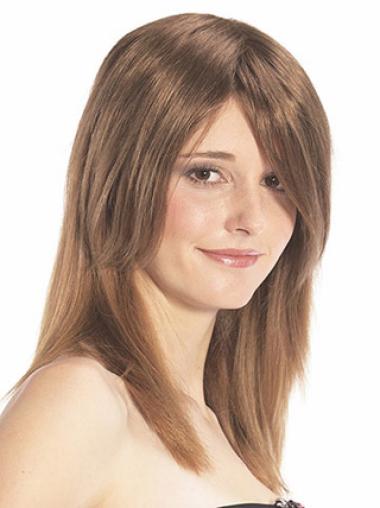 Affordable Auburn Remy Human Hair Half Wig