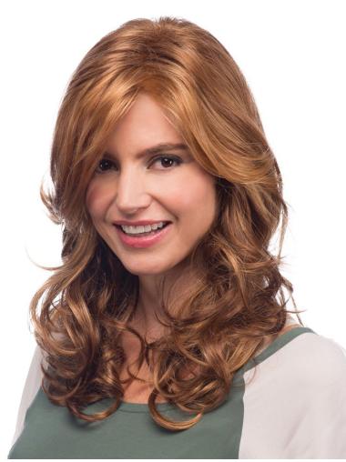 Curly Hair Wigs Long Auburn Long Synthetic Sleek Good Quality Front Lace Wigs