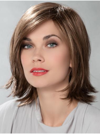 Best Bob Wigs 12" Straight Brown Bobs Synthetic The Best Monofilament Wigs