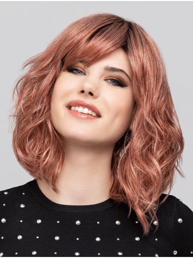 Curly Bob Wig With Beautiful 12" Curly Pink Bobs Synthetic Amazing Monofilament Wigs