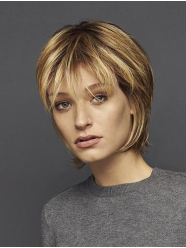 Short Bob Wig 10" Capless Synthetic Chin Length Ombre/2 Tone High Quality Bob Wigs