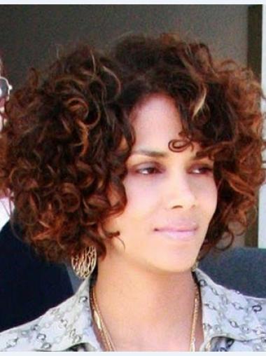 Short Dark Brown Wigs Human Hair Wigs Full Lace Halle Berry Short Human Hair Wig 10 Inches