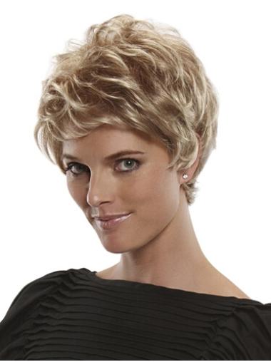 Short Straight Hair Wigs 100% Hand-Tied Boycuts Straight Top Short Lace Wigs