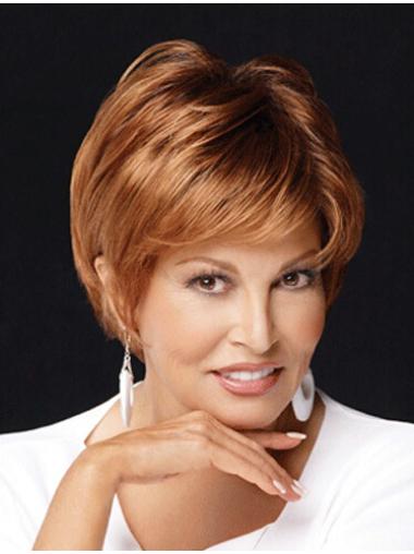 Short Layered Synthetic Wigs Stylish Synthetic 6 Inches Lace Front Short Wigs