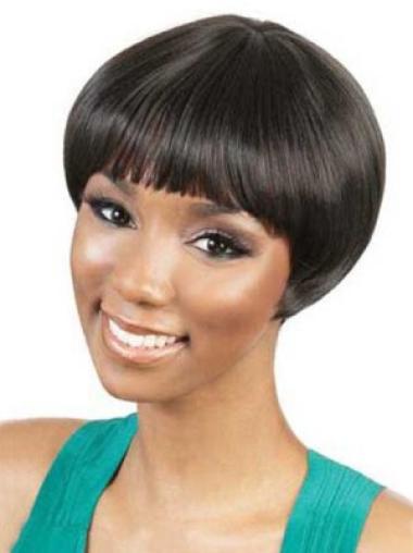 Short Bob Wig Designed Short Bobs Capless Synthetic Wigs For Women