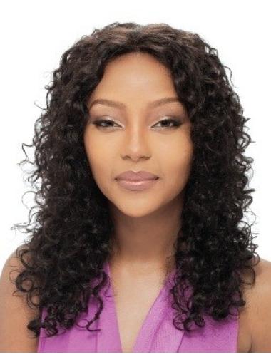 Long Human Hair Wig Long Curly Capless Flexibility Natural Hair Wigs For Black Women