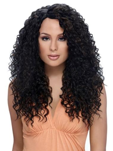 Synthetic Wigs Black Perfect Kinky Layered Synthetic Capless Wigs African American