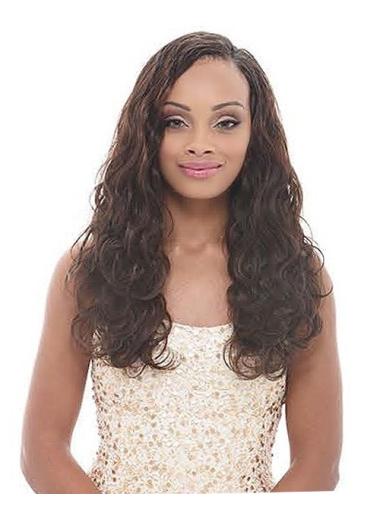Long Wavy Wigs New Without Bangs Wavy Long Synthetic African American Wigs