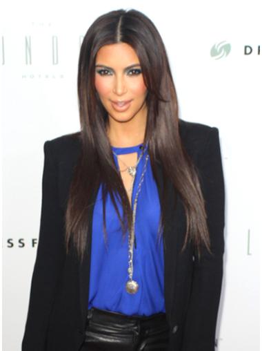 Long Straight Hair Wigs Capless Layered Long Fashion Kim Kardashian New Look