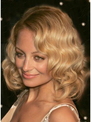 Wavy Bob Wig Side Part Lace Front Wigs Quality By Celebrity Bobs Shoulder Length Style Nicole Richie