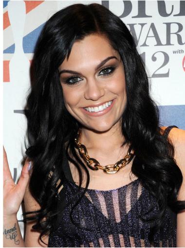 Long Wavy Synthetic Wigs Celebrity Wig Collection Lace Front With Bangs Synthetic Jessie J