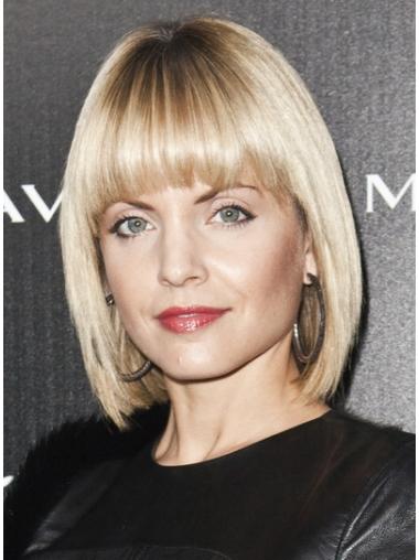 Synthetic Bob Wigs Celebrity Style Wigs Bobs Straight Chin Length Synthetic Good Mena Suvari