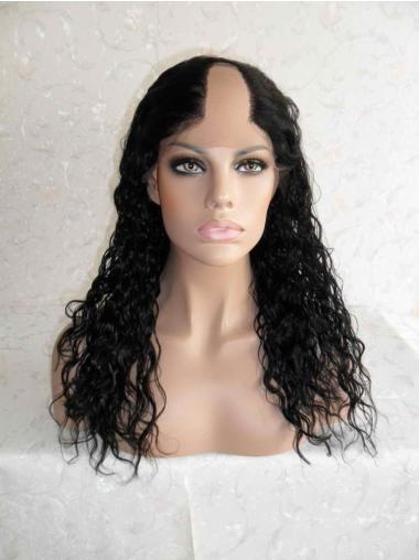 Wigs Human Hair Long Black Curly Long Affordable Best U Part Wigs
