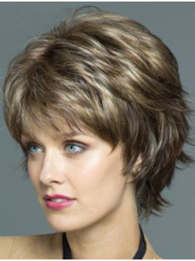 Short Wavy Hair Wigs Amazing 7 Inches Synthetic Wavy Short Wig Hair