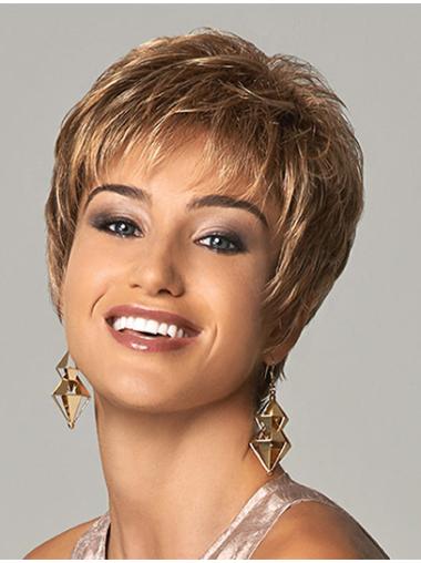 Synthetic Wig Good Capless Brown Online Short Wigs For Sale